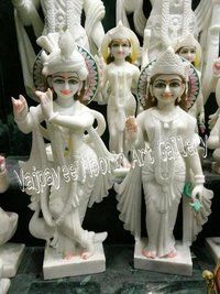 Makrana Marble Radhe Krishna Statue