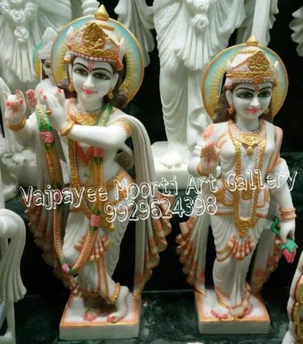 Radhe Krishna Marble Moorti