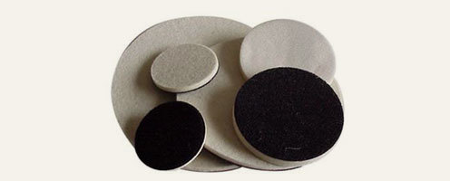 Velcro Backed Felt Disc By Shri Radhika Nonwoven Private Limited
