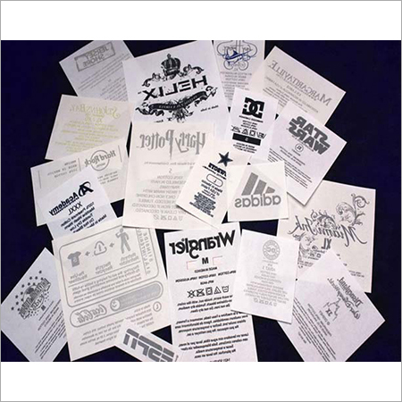 Printed Heat Transfer Labels