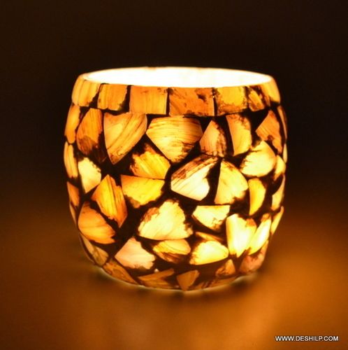 Seap Glass Candle Holder For House Decoration