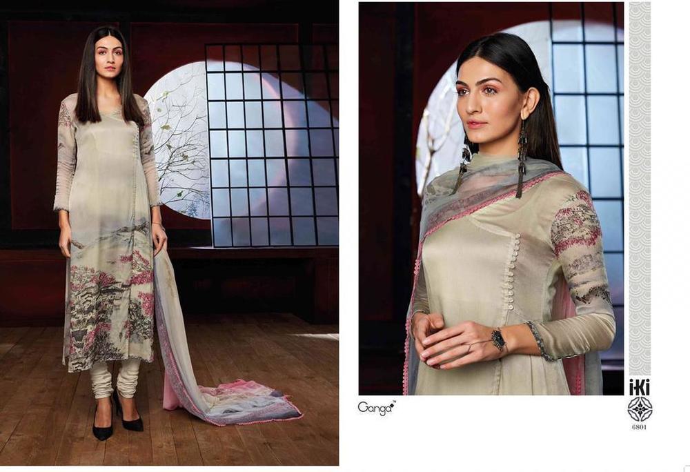 Pure Silk Printed Suits