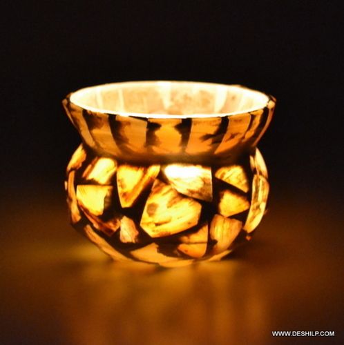 NEW DESIGN GLASS T LIGHT VOTIVE