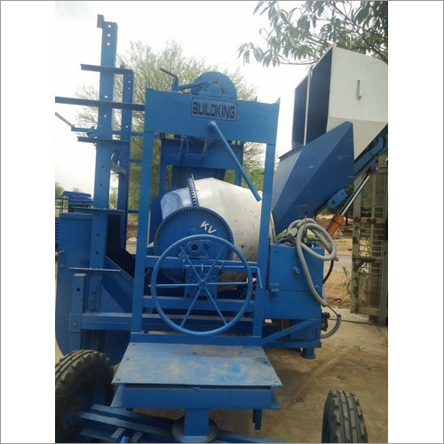 Digital Hydraulic Hopper Concrete Mixer With Lift