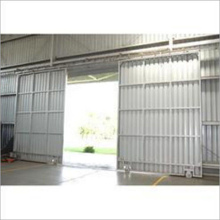 Industrial Ms Sliding Door - Color: White