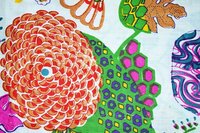 Floral & Fruit Design Printed 44 Inch Wide Running Fabric