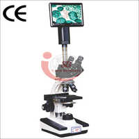 Digital Microscope - High-precision Optics, Led Illumination , Usb Connectivity For Enhanced Viewing Experience