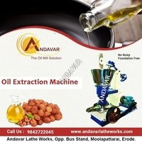 Cold Pressed Groundnut Oil Machine