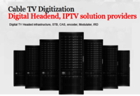 Cable Tv Equipment - 8-channel Headend System | H.264 & Mpeg-2 Encoding, Black, Qam Modulation, Reliable Iptv Solutions, Asi & Ethernet Interfaces