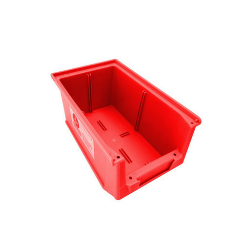 Red Plastic Bin 35