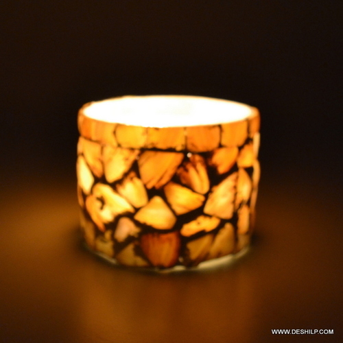 T Light Candle Votive For Decoration - Material: Glass