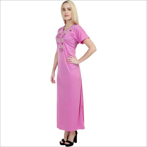 Spandex Women'S Pink Nighty