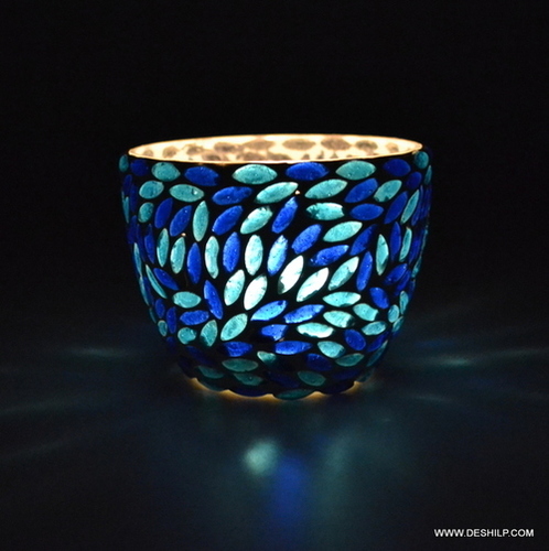 LumiMosaic Glow CANDLE HOLDER