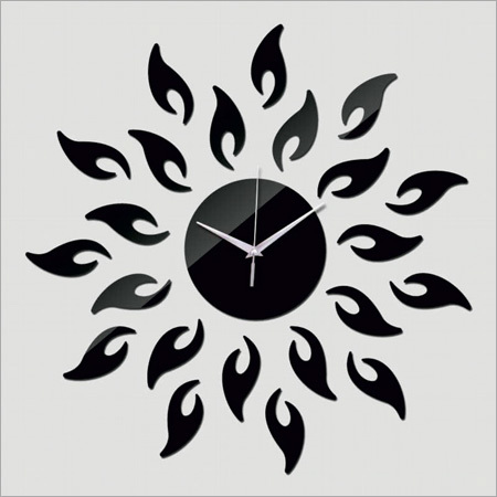 Acrylic Sun Wall Clock