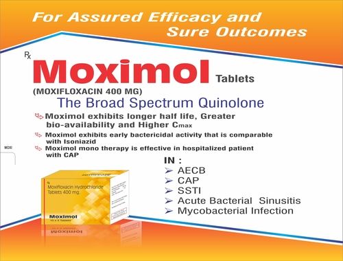 Moxifloxacin Tablets General Medicines