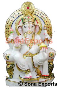 Marble Lord Ganesh Statue
