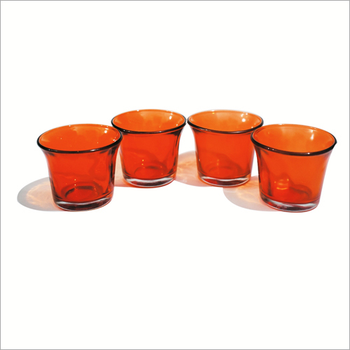 Plating Glass Tealight Candle Holder