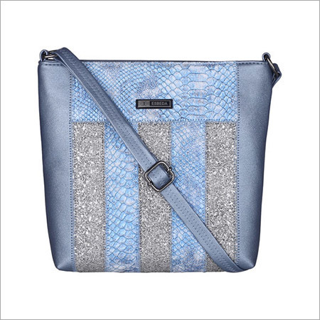 Animal Pattern Ziggy Ziggy Blue Sling Bag Design: Printed