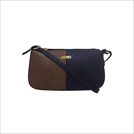 Genuine Leather Handbag - Standard Size, Camel Black Color | Zipper Closure, Rectangular Shape, Women's Handle Bag