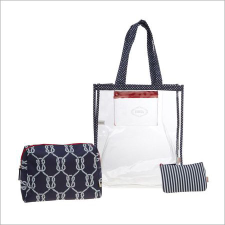 Smooth Finishing Ladies D Blue Travel Organiser Kit