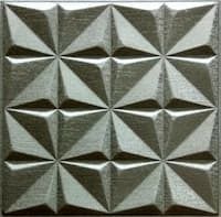 Silfra Leather Panel Metallic Beige Size: 20-50 Inch