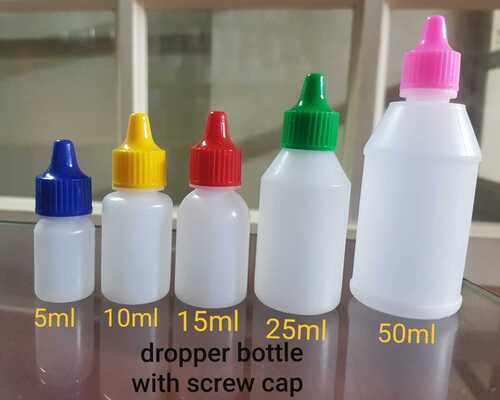 Plain Dropper Bottles