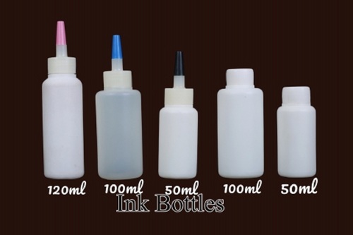 Plastic Ink Bottles