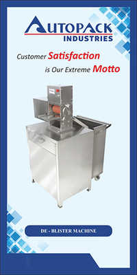 De Blister Machine - Stainless Steel, Electric Power | Automatic Operation, Plc Control, Fast Packaging, Low Noise, Water-based Cooling