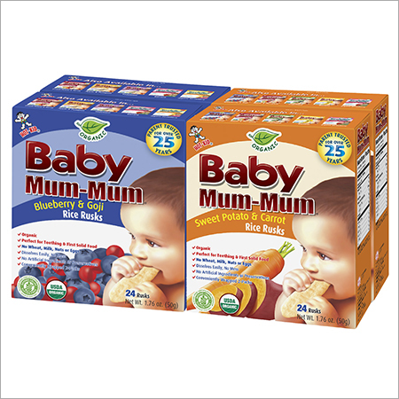 Organic Baby Mum Mum Rice Rusks
