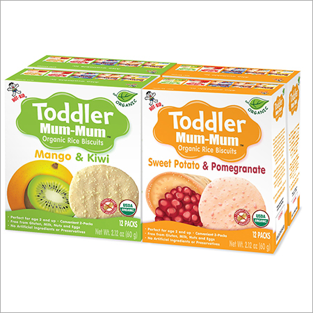 Organic Toddler Mum Mum Rice Biscuits