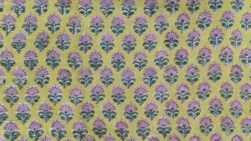 100%cotton hand block print fabric