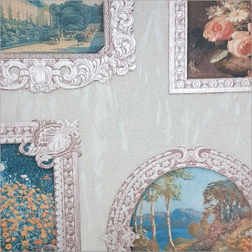 Non Woven 3D Decorative Wallpaper