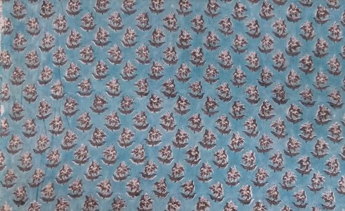 5 YARD HAND BLOCK PRINT 100% COTTON FABRIC DESIGN