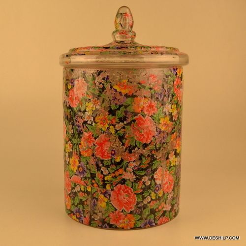 Jar Flowers  Design Container
