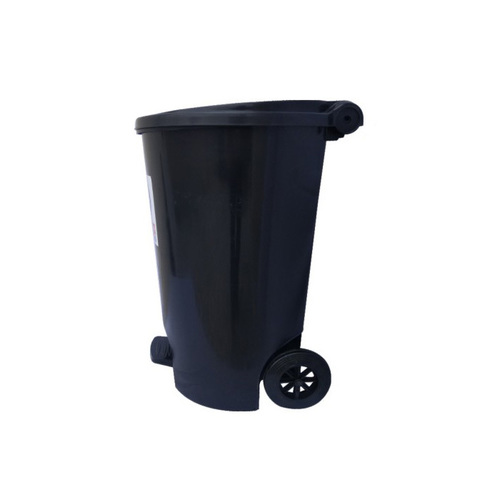 Plastic Pedal Dustbin With Wheel 55 Ltr.