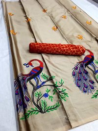 Ladies Soft Cotton Saree