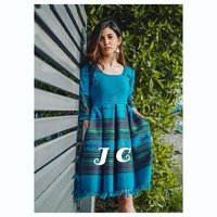 Multy Semi Woolen Kurti