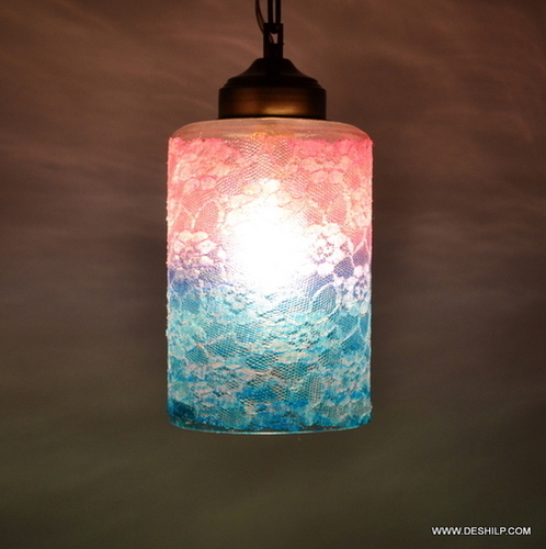 Radiant Charm Glass Candle Holder Indoor and Outdoor Use