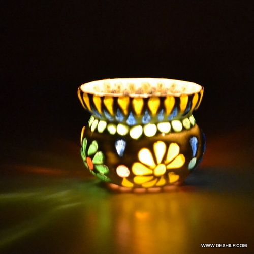 SMALL MOSAIC T LIGHT VOTIVE