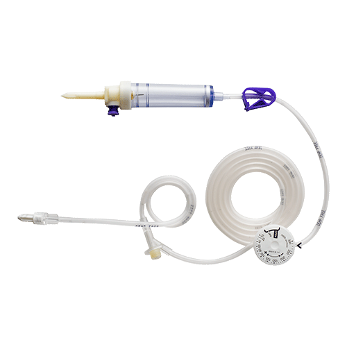 Micro Drop Infusion Set With Flow Rate Controller