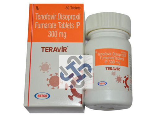 Teravir Tenofovir disoproxil fumarate 300mg Tablets
