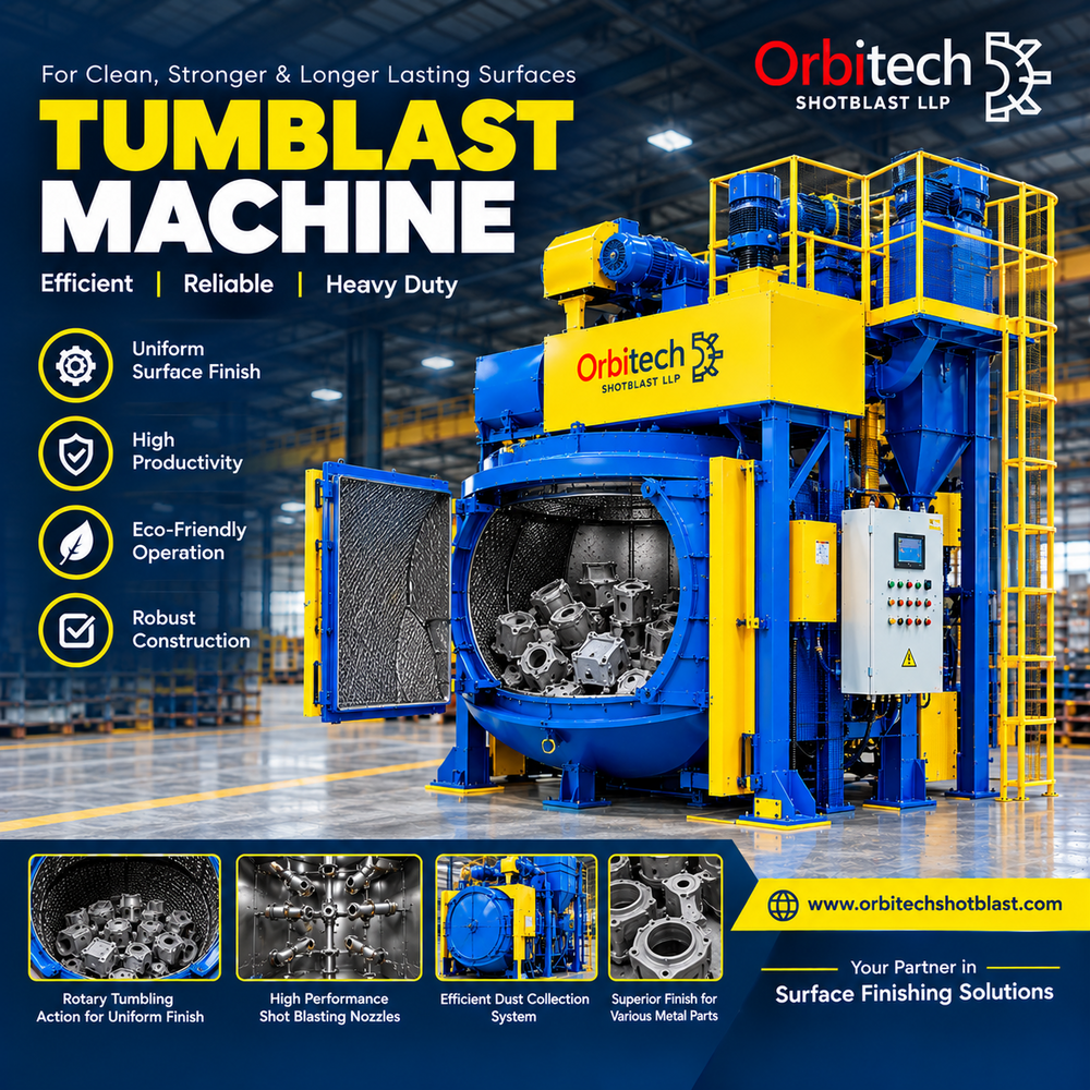 Tumblast Machine