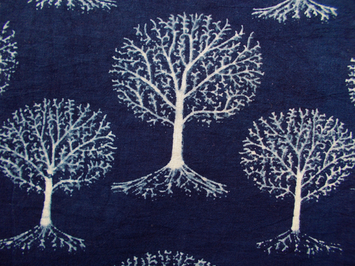 Tree Design Hand Block Print