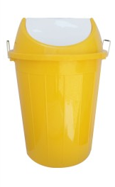 Plastic Dustbin With Swing Lid 80 Ltr