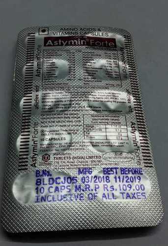 amino acids vitamin capsules
