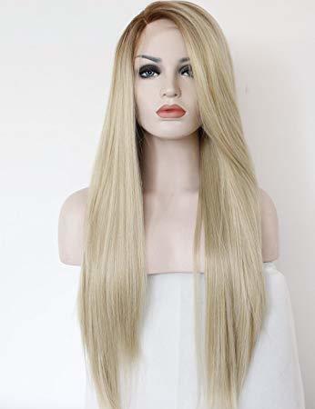 Alizz Dark brown Straight Hair extension wig natural long hair stylish wig  artificial claw hair wig for girls hair bun