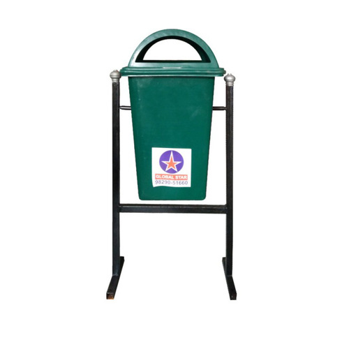 100 Ltr. Plastic Dustbin With Stand