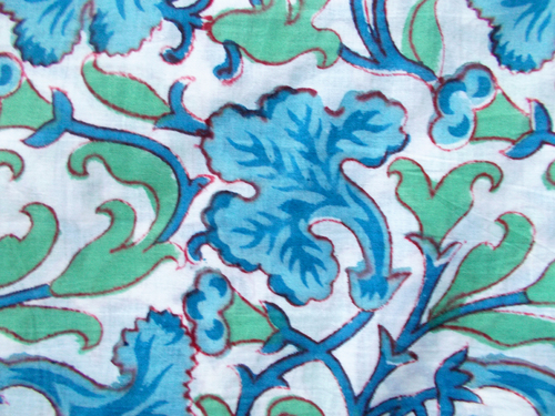 Hand Block Print 100% Cotton Fabric