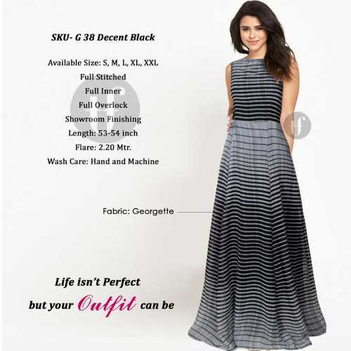 Black Fancy Gown