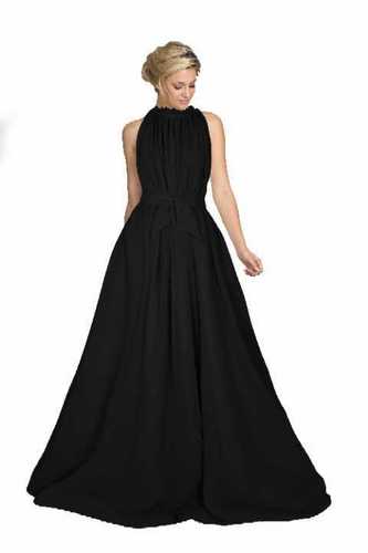 Indian Black Long Gown